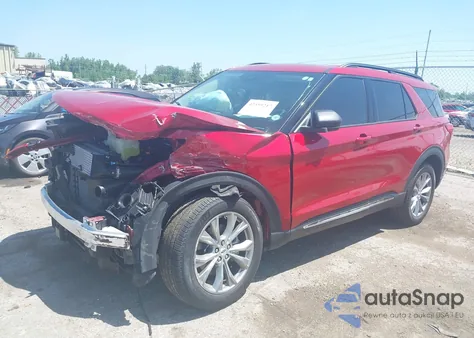 2023 Ford Explorer Xlt из США, поврежденный, VIN 1FMSK8DH1PGB82483